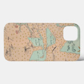 JOLLIET: NOORD-AMERIKA 1674 Case-Mate iPhone CASE (Achterkant (horizontaal))