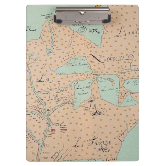 JOLLIET: NOORD-AMERIKA 1674 KLEMBORD (Voorkant)