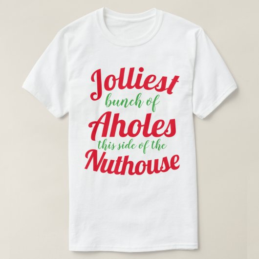 Jolllelijkste bos van Aaten aan deze kant van de v T-shirt (Design voorkant)
