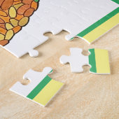 Jollof Rice Nigeriaans Ghanees West-Afrikaans Voed Legpuzzel (Zijkant)