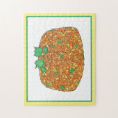 Jollof Rice Nigeriaans Ghanees West-Afrikaans Voed Legpuzzel (Verticaal)