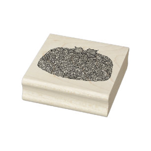 Jollof Rice Nigeriaans Ghanees West-Afrikaans Voed Rubberstempel