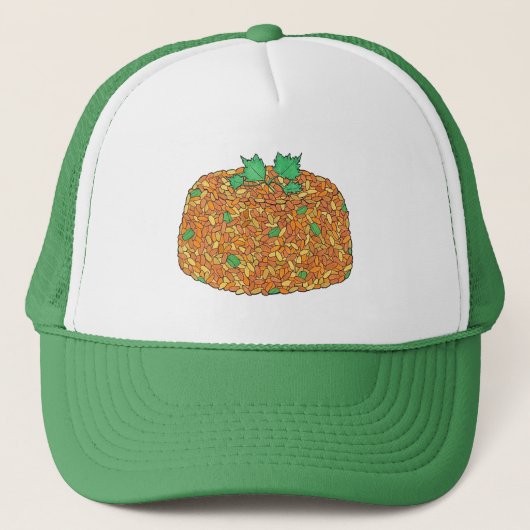 Jollof Rice Nigeriaans Ghanees West-Afrikaans Voed Trucker Pet (Voorkant)