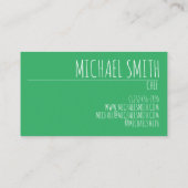 Jollof Rice Nigeriaans Ghanees West-Afrikaans Voed Visitekaartje (Achterkant)