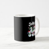Jolly 6 7 Six Seven Meme Christmas Women Men Kids  Koffiemok (Voorkant rechts)