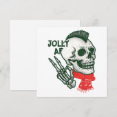 Jolly AF Feestdagenkaart (Voorkant / Achterkant)