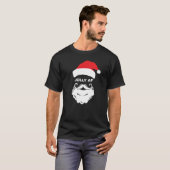 Jolly AF grappig Kerstman volwassen kerstvakantie T-shirt (Voorkant volledig)