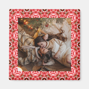 Jolly and Festive kerstfoto Afbeelding Lijst Magneet