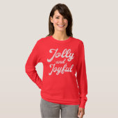 Jolly and Joyful  T-shirt (Voorkant volledig)