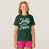 Jolly and Joyful T-shirt (Voorkant volledig)