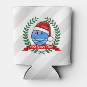 Jolly Aruba vlag Kerststijl Blikjeskoeler (Voorkant)
