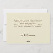 Jolly Birds Christmas Holiday Card Feestdagenkaart (Achterkant)