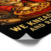 Jolly Biscuits Club We Knead Cat Xmas  Poster (Hoek)