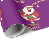 Jolly Black Saint Nicholas 2 Cadeaupapier (Rol Hoek)