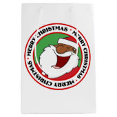 Jolly Black Saint Nicholas 2 Medium Cadeauzakje (Voorkant)