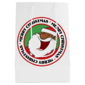 Jolly Black Saint Nicholas 2 Medium Cadeauzakje (Achterkant)