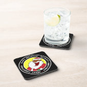 Jolly Black Saint Nicholas Drankjes Onderzetter (Rechterzijde)