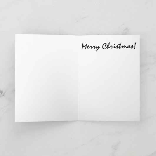 Jolly Black Saint Nicholas Feestdagen Kaart (Binnen)