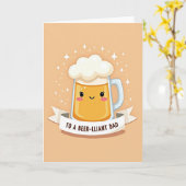 Jolly Brew Vaderdagkaart Kaart (Gele Bloem)
