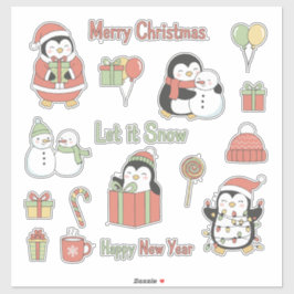 Jolly & Bright! Klassieke Kerst Karakter Stickers