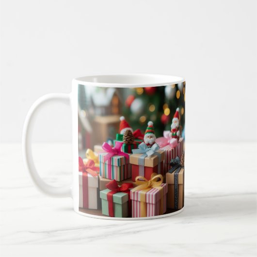 Jolly & Bright: Schattige kerst koffie Mok (Links)