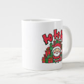 Jolly Cartoon Santa Christmas-67748 Grote Koffiekop (Voorkant rechts)