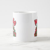 Jolly Cartoon Santa Christmas-67748 Grote Koffiekop (Voorkant)