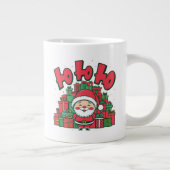 Jolly Cartoon Santa Christmas-67748 Grote Koffiekop (Rechts)