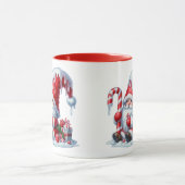 Jolly Christmas Elf Coffee Mok (Midden)