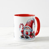 Jolly Christmas Elf Coffee Mok (Voorkant rechts)