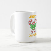 JOLLY CHRISTMAS KOFFIEMOK (Voorkant links)