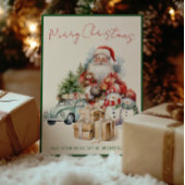 Jolly Christmas Magic Greeting Card | Holiday Card Kaart