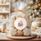 Jolly Christmas Magic Sticker | Holiday Label