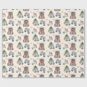 Jolly Christmas Magic Wrapping Paper | Gift Wrap Cadeaupapier (Vlak)