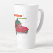 Jolly Christmas Overloaded Truck Latte Mok (Rechterhoek)