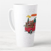 Jolly Christmas Overloaded Truck Latte Mok (Linkerhoek)