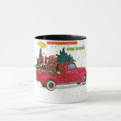 Jolly Christmas Overloaded Truck Mok (Midden)