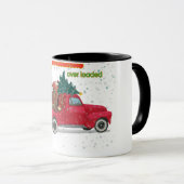 Jolly Christmas Overloaded Truck Mok (Voorkant rechts)