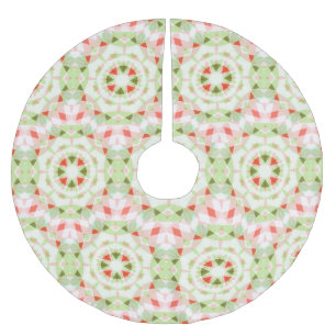 Jolly Christmas Rood Groen Roze Merry Star Patroon Kerstboom Rok