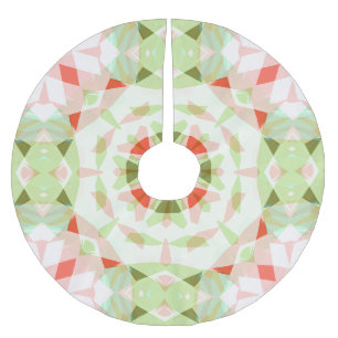 Jolly Christmas Rood Groen Roze Merry Star Patroon Kerstboom Rok
