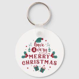 Jolly Christmas-Sleutelhanger Sleutelhanger