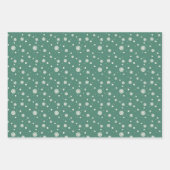 Jolly Christmas Sweets Collectie Set 9 Inpakpapier Vel (Voorkant 3)