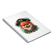 Jolly Corgis in het blauw Notitieboek (Rechterzijde)