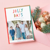 Jolly Days Holiday-fotokaarten Kaart