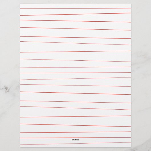 Jolly Days Holiday Stationery Briefhoofd (Achterkant)