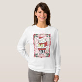 Jolly de heer Santa Cat T-shirt (Voorkant volledig)