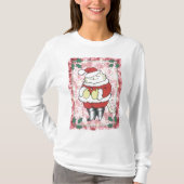 Jolly de heer Santa Cat T-shirt (Voorkant)