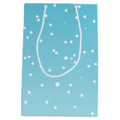 Jolly Ethnic Santa | Aangepaste tekst Medium Cadeauzakje (Achterkant)