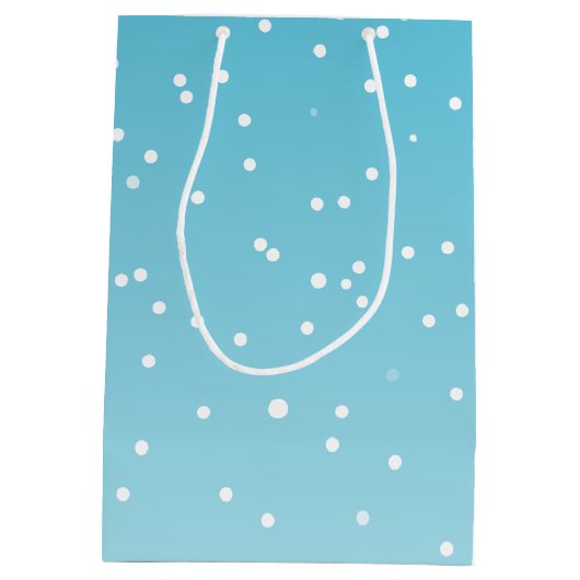 Jolly Ethnic Santa | Aangepaste tekst Medium Cadeauzakje (Achterkant)