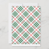 Jolly Familie Foto Kerstmis Feestdagenkaart (Achterkant)